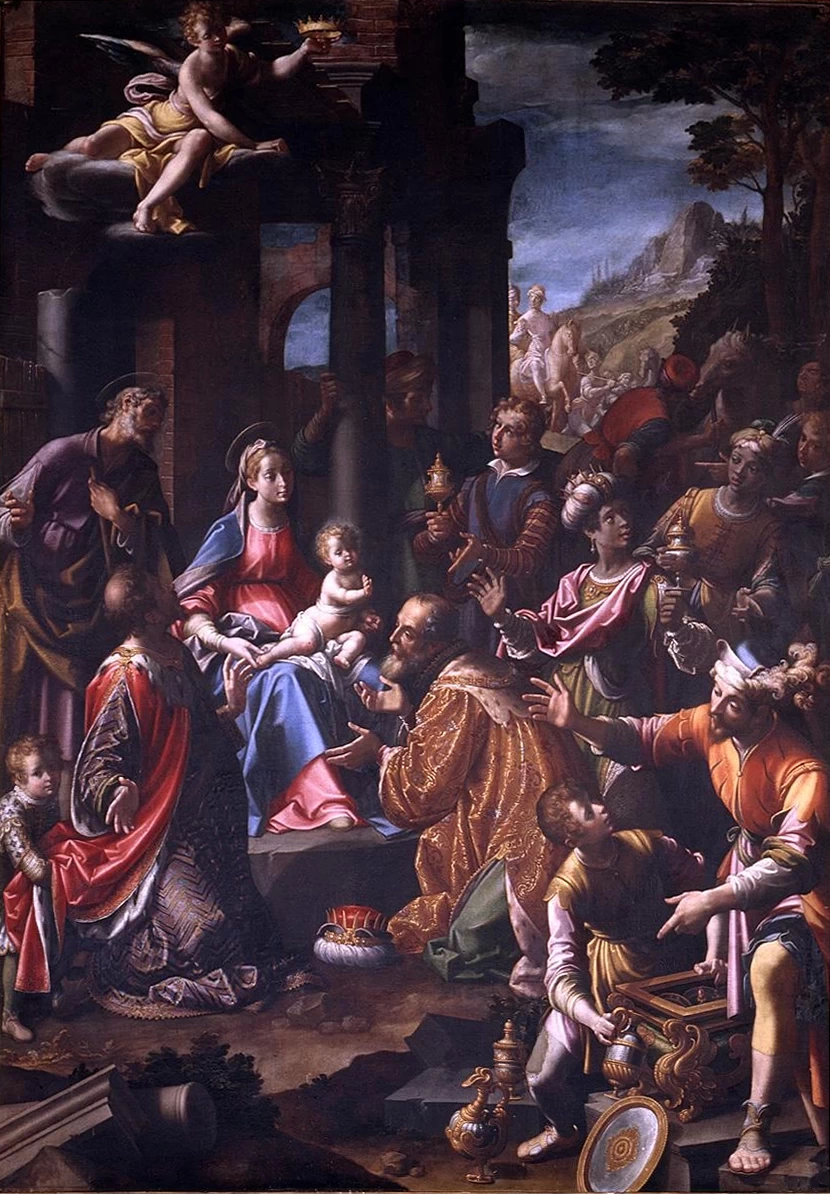 Aurelio Lomi - Adorazione dei Magi, Chiesa di S. Spirito, Firenze